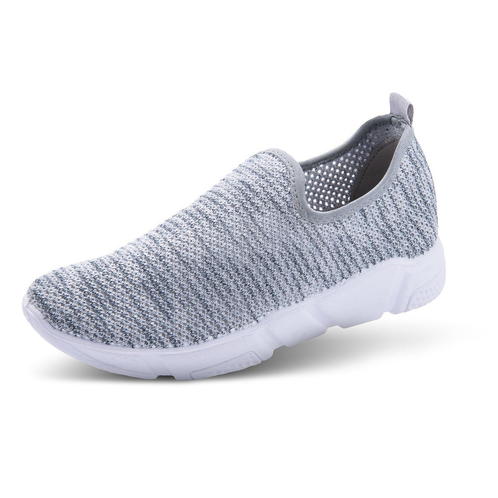 Athleisure Shoe- Heathered Gray Solid - Farmhouse 208