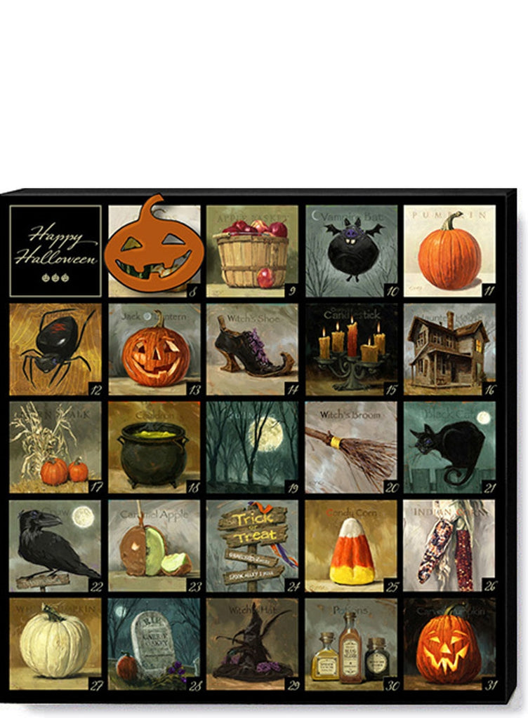 Halloween Advent Calendar Art - Farmhouse 208