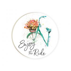 Enjoy the Ride Car Coaster - Farmhouse 208