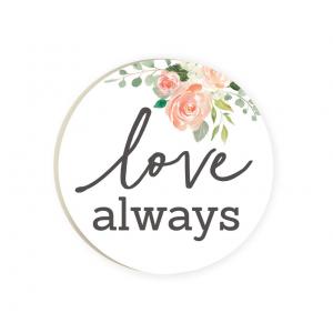 Love Always Car Coaster - Farmhouse 208