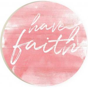 Have Faith Car Coaster - Farmhouse 208