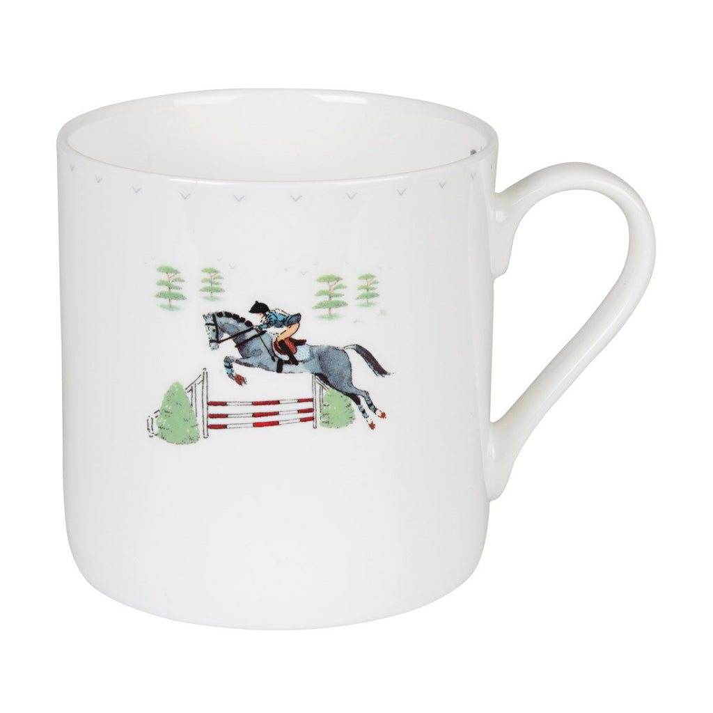 "Solo Jumping Horse" Mug - Large