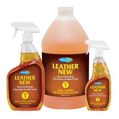 Leather New Liquid Saddle Soap - Farmhouse 208