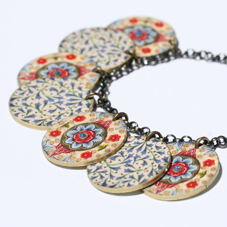 Moroccan Charm Necklace - Farmhouse 208